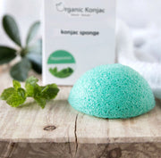 Organic Konjac Svamp - til Fedtet hud