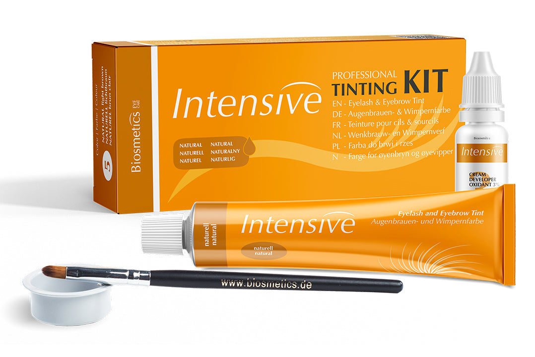 Startkit til farvning af vipper og bryn - Mini (Natural)